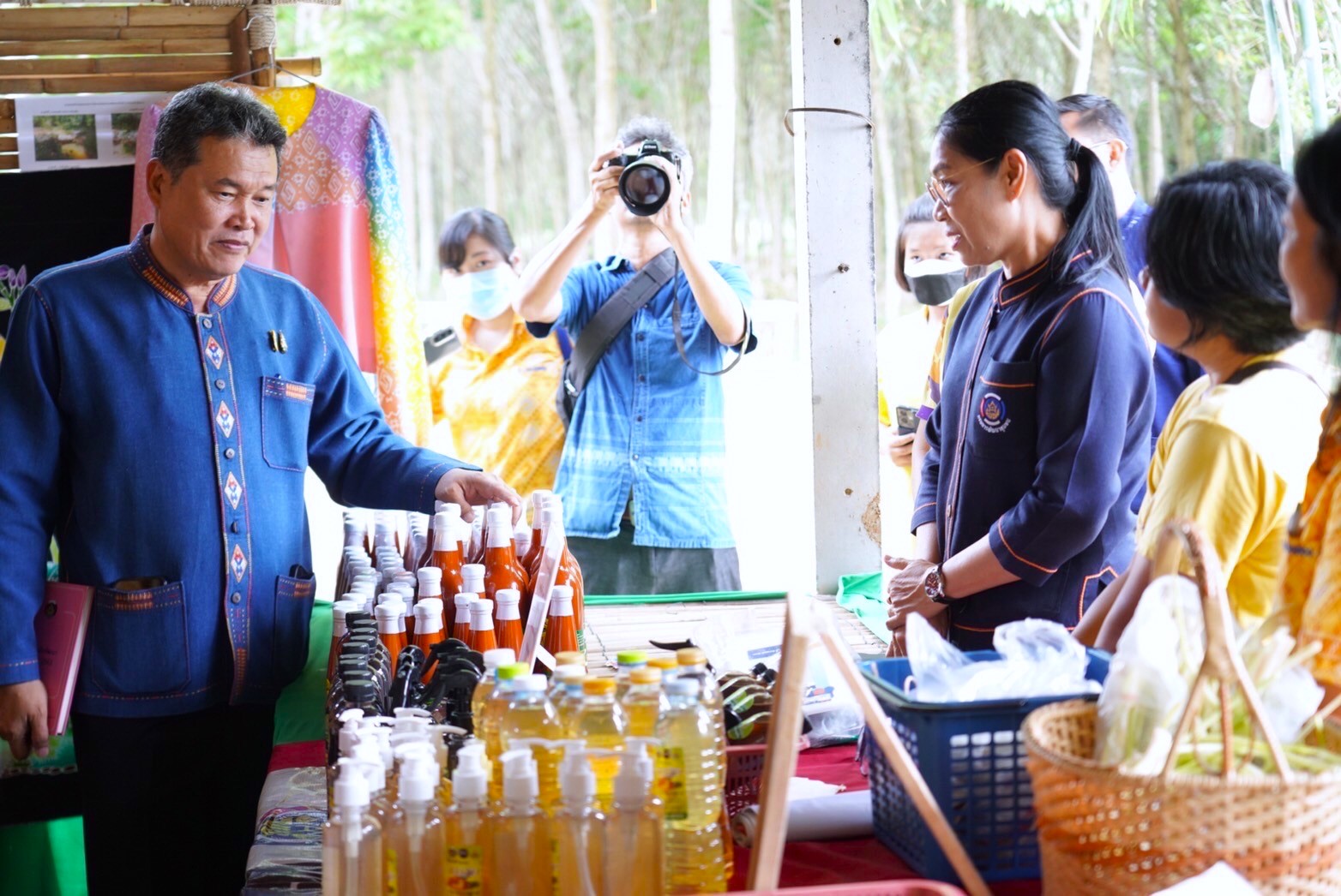 ปลัดมหาดไทย ลงพื้นที่ตรวจติดตามการขับเคลื่อนหมู่บ้านคชานุรักษ์ บ้านเขาใหญ่