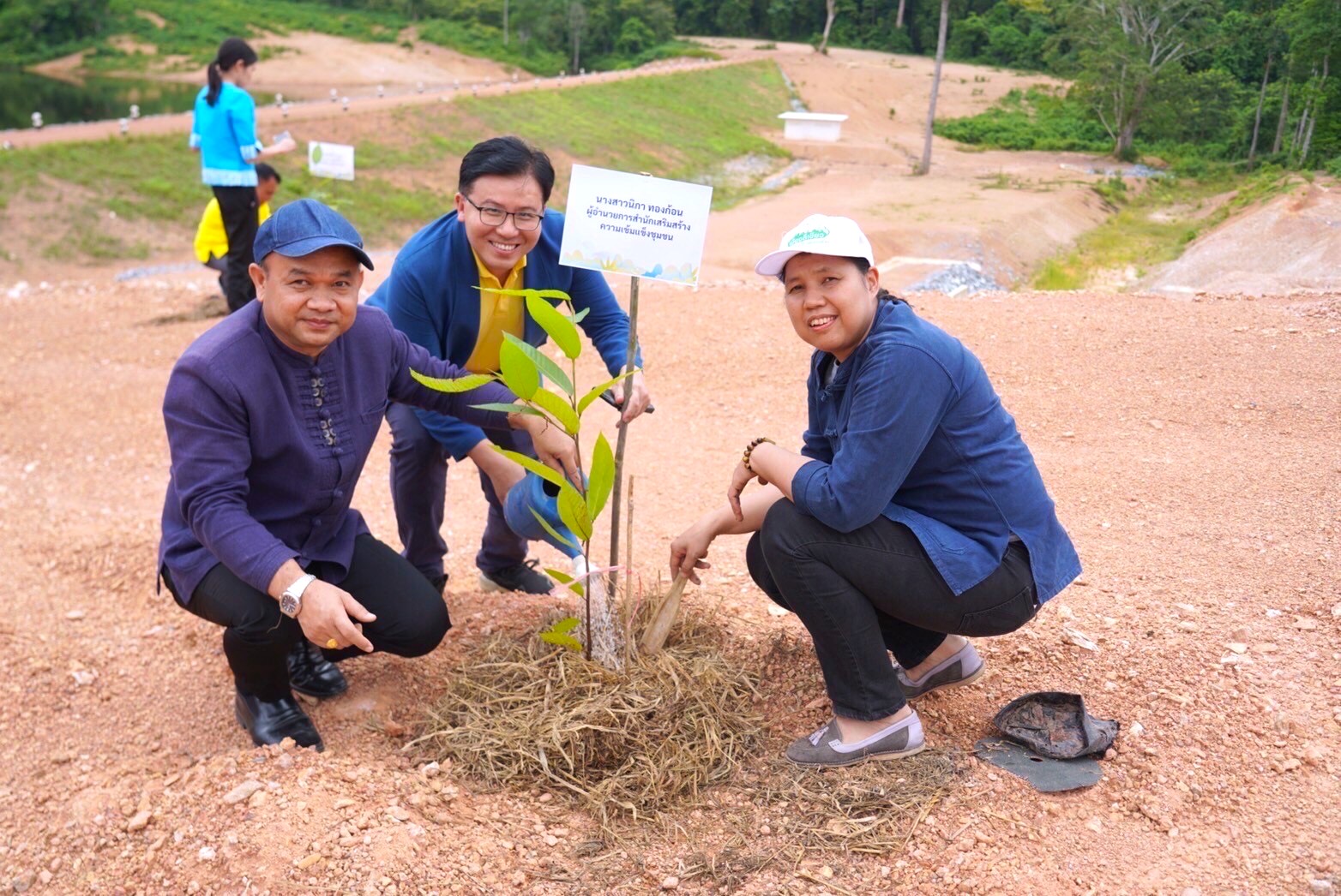 ปลัดมหาดไทย ลงพื้นที่ตรวจติดตามการขับเคลื่อนหมู่บ้านคชานุรักษ์ บ้านเขาใหญ่