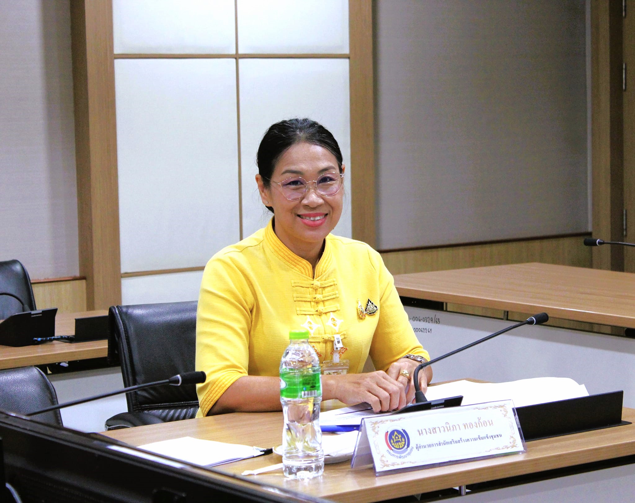 รองอธิบดี พช. ประชุมชี้แจงการสอบคัดเลือกบุคคลเพื่อแต่งตั้งเป็นอาสาพัฒนา (อสพ.) รุ่นที่ 76
