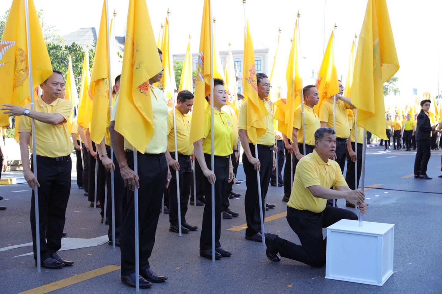 กรมการพัฒนาชุมชน ร่วมพิธีรับมอบธงตราสัญลักษณ์งานเฉลิมพระเกียรติพระบาทสมเด็จพระเจ้าอยู่หัว เนื่องในโอกาสพระราชพิธีมหามงคลเฉลิมพระชนมพรรษา 6 รอบ 28 กรกฎาคม 2567