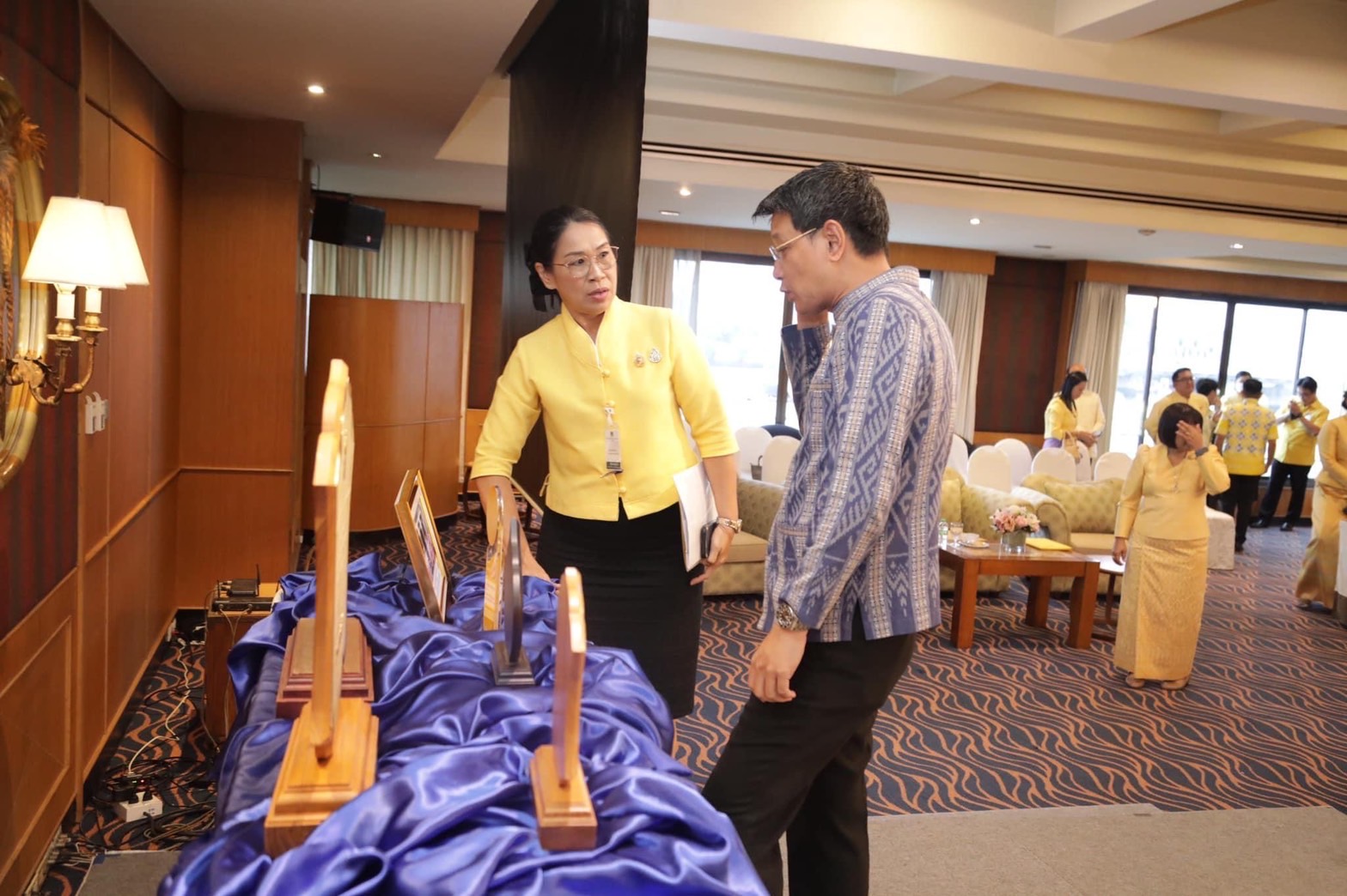 อธิบดี พช. พบปะผู้นำชุมชน ย้ำหน้าที่ผู้นำต้องสร้างความสามัคคีในชุมชน มีจิตอาสา เทิดทูนรักษาสถาบันหลักของชาติ โครงการ “สัมมนาผู้นำองค์การเครือข่ายพัฒนาชุมชนดีเด่น” ประจำปี 2567