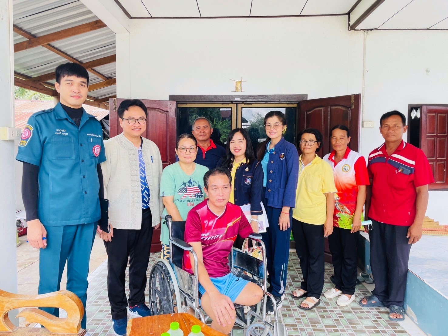 กรมการพัฒนาชุมชน ร่วมกับ มูลนิธิป่อเต็กตึ้ง ลงพื้นที่จัดเก็บข้อมูลครัวเรือนยากจนเป้าหมายสนับสนุนวัสดุอุปกรณ์ประกอบอาชีพ จังหวัดยโสธร