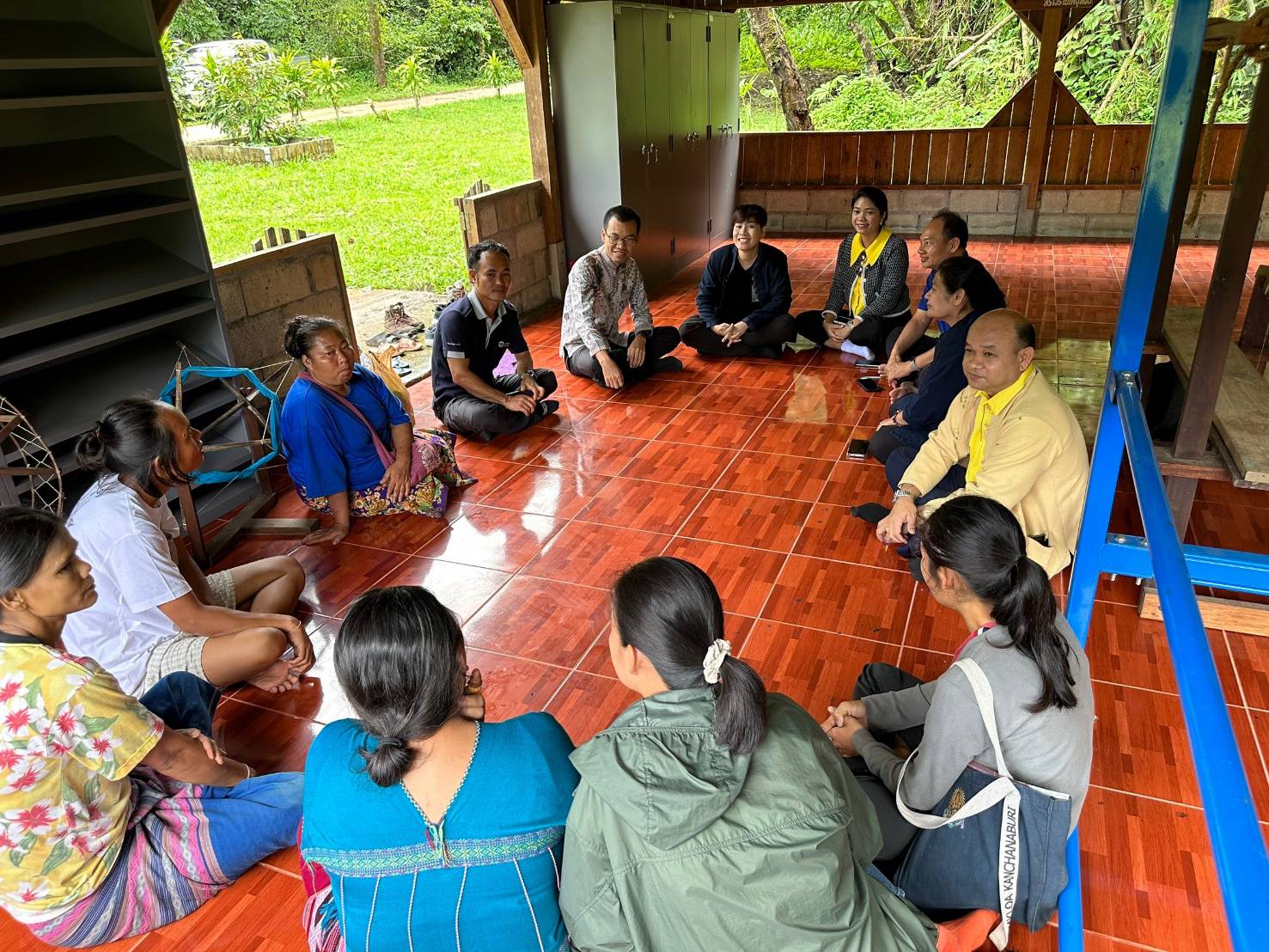 สำนักเสริมสร้างความเข้มแข็งชุมชน บูรณาการคณะทำงานขับ เคลื่อนโครงการพัฒนา ชุมชนในเขตรักษาพันธุ์สัตว์ป่าและอุทยานแห่ง ชาติ จังหวัดกาญจนบุรี