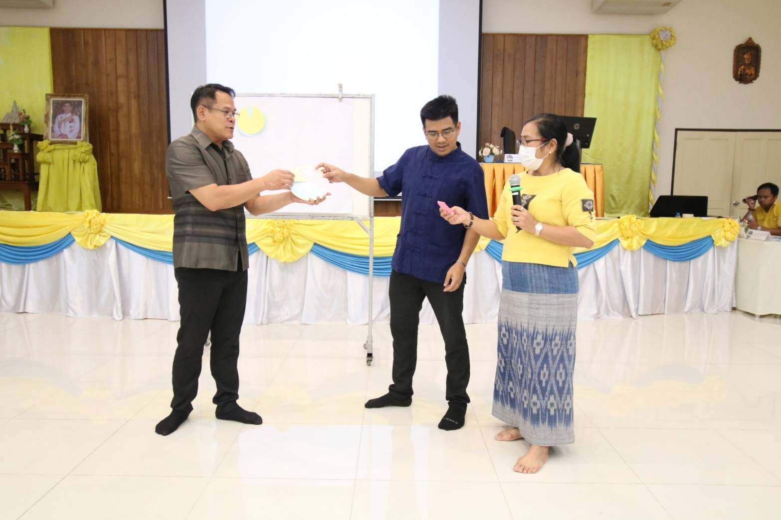 กิจกรรมการฝึกอบรมหลักสูตรก่อนปฏิบัติงานอาสาพัฒนา (อสพ.) รุ่นที่ 76