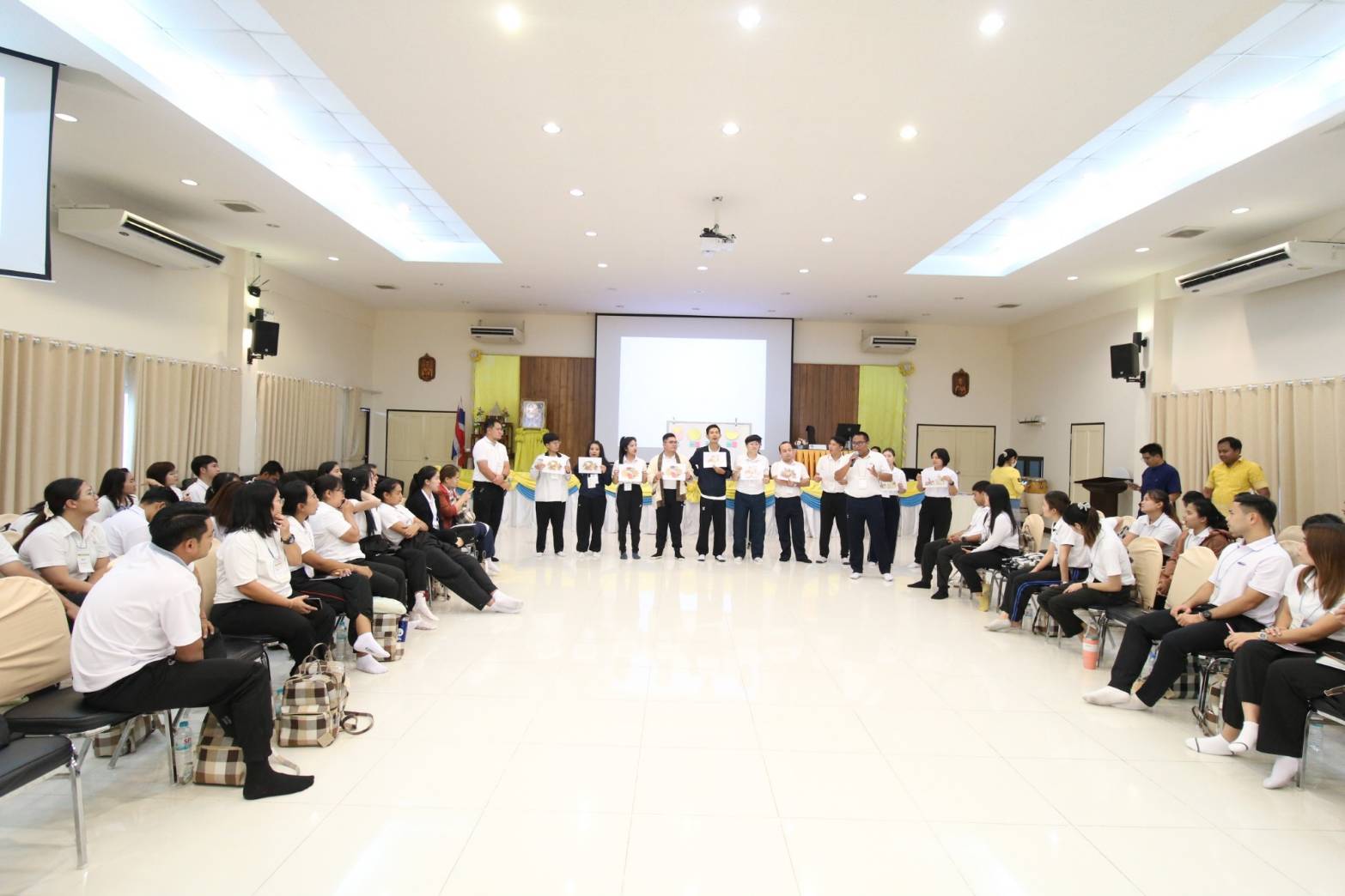 กิจกรรมการฝึกอบรมหลักสูตรก่อนปฏิบัติงานอาสาพัฒนา (อสพ.) รุ่นที่ 76