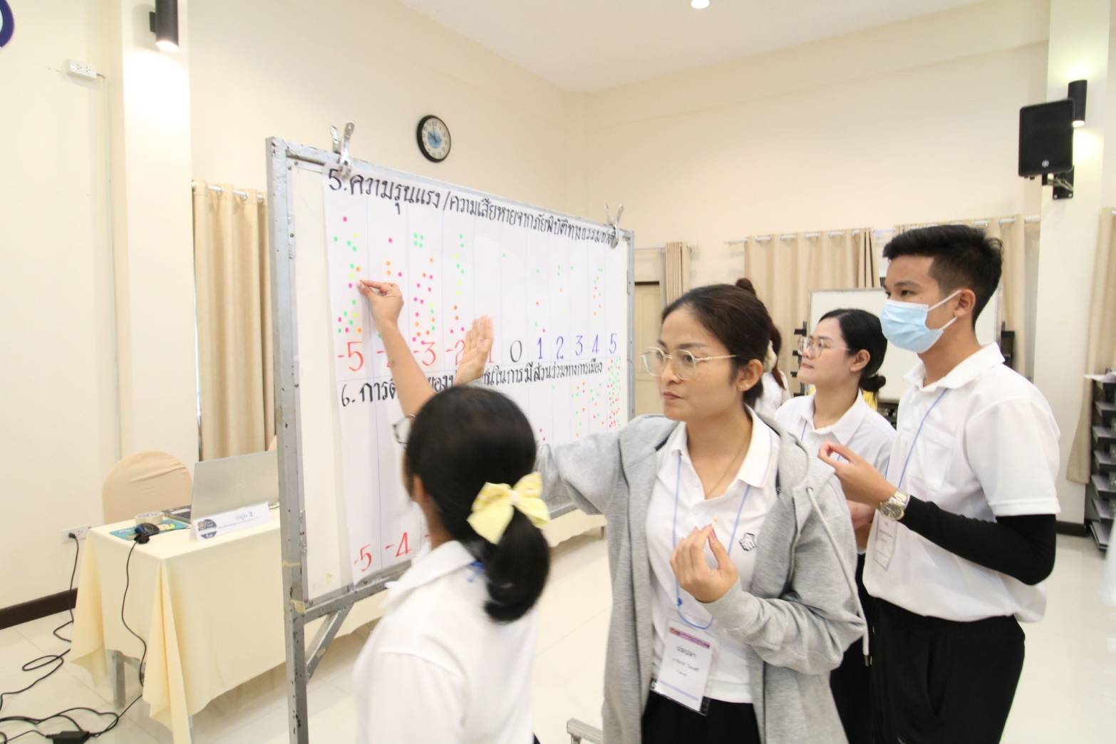กิจกรรมการฝึกอบรมหลักสูตรก่อนปฏิบัติงานอาสาพัฒนา (อสพ.) รุ่นที่ 76