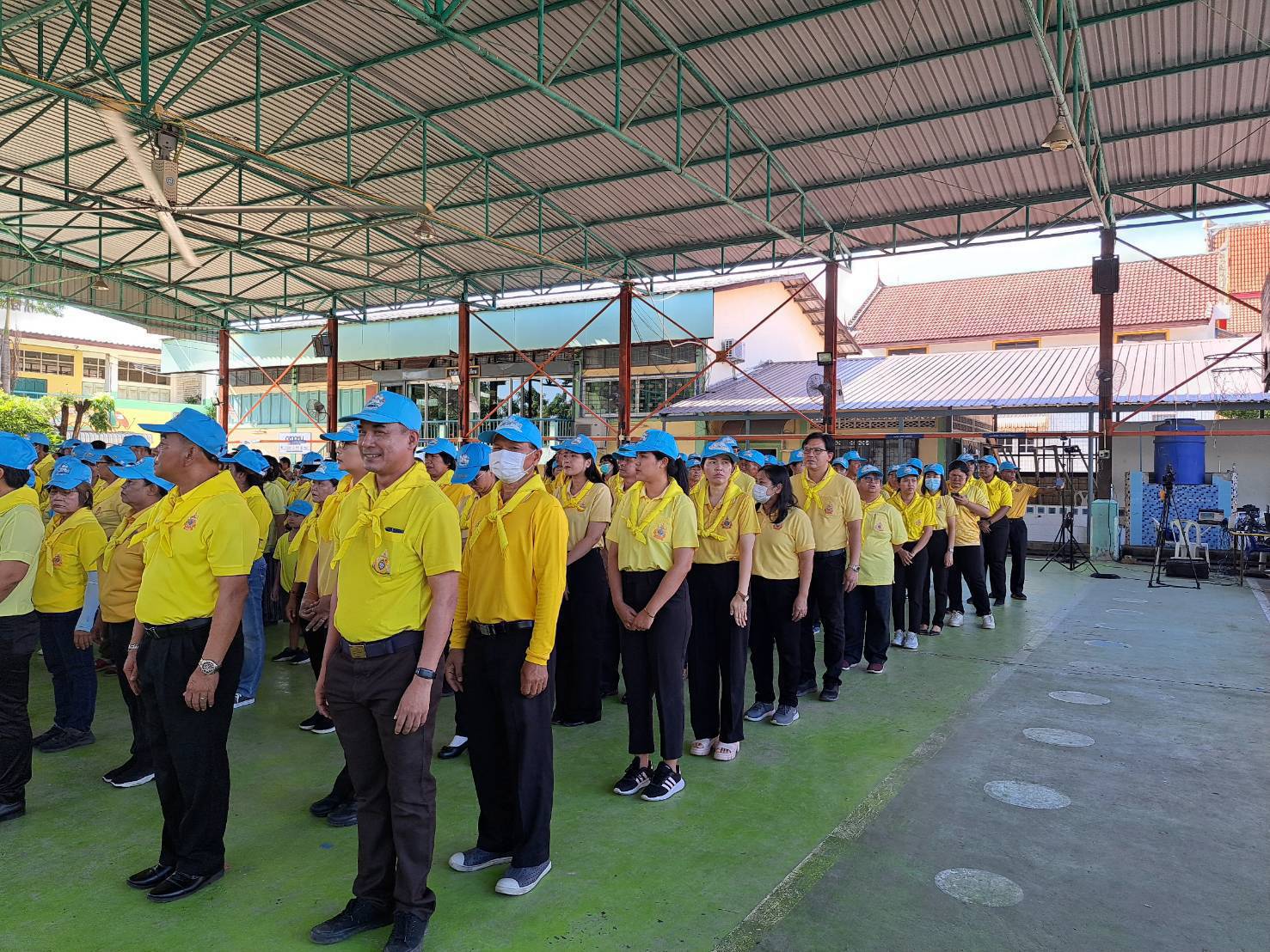 พช.ร่วมกิจกรรม “รวมพลังสร้างสัปปายะสู่วัดด้วยวิถี 5 ส” (Big Cleaning Day)