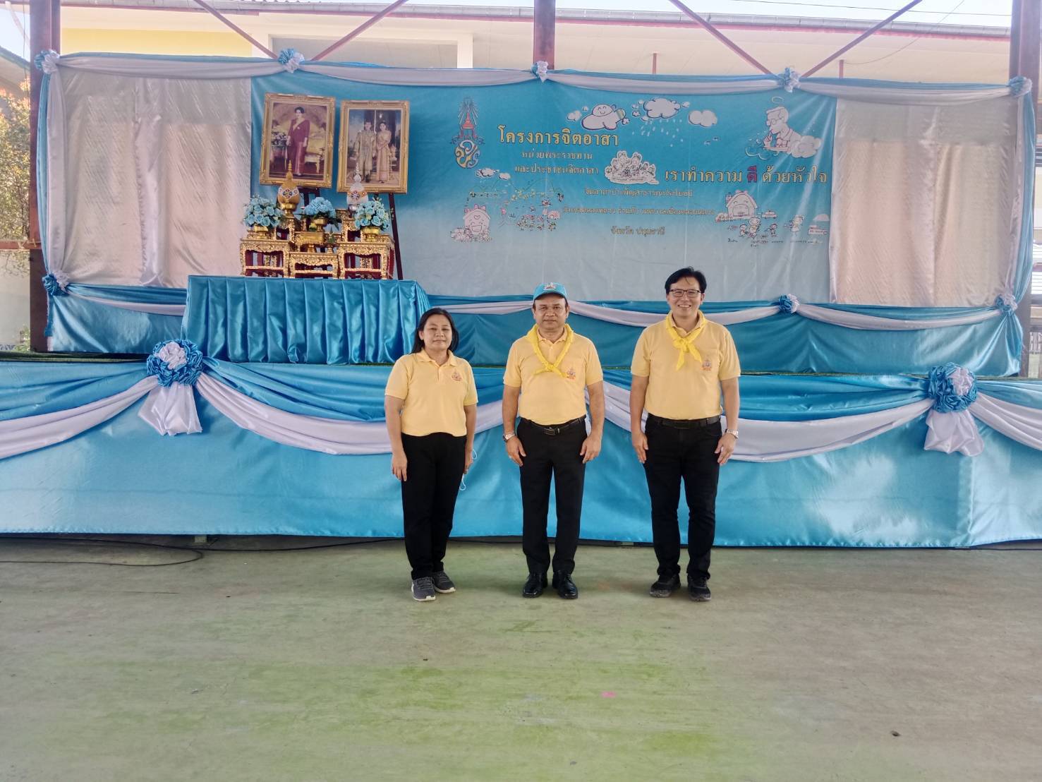 พช.ร่วมกิจกรรม “รวมพลังสร้างสัปปายะสู่วัดด้วยวิถี 5 ส” (Big Cleaning Day)