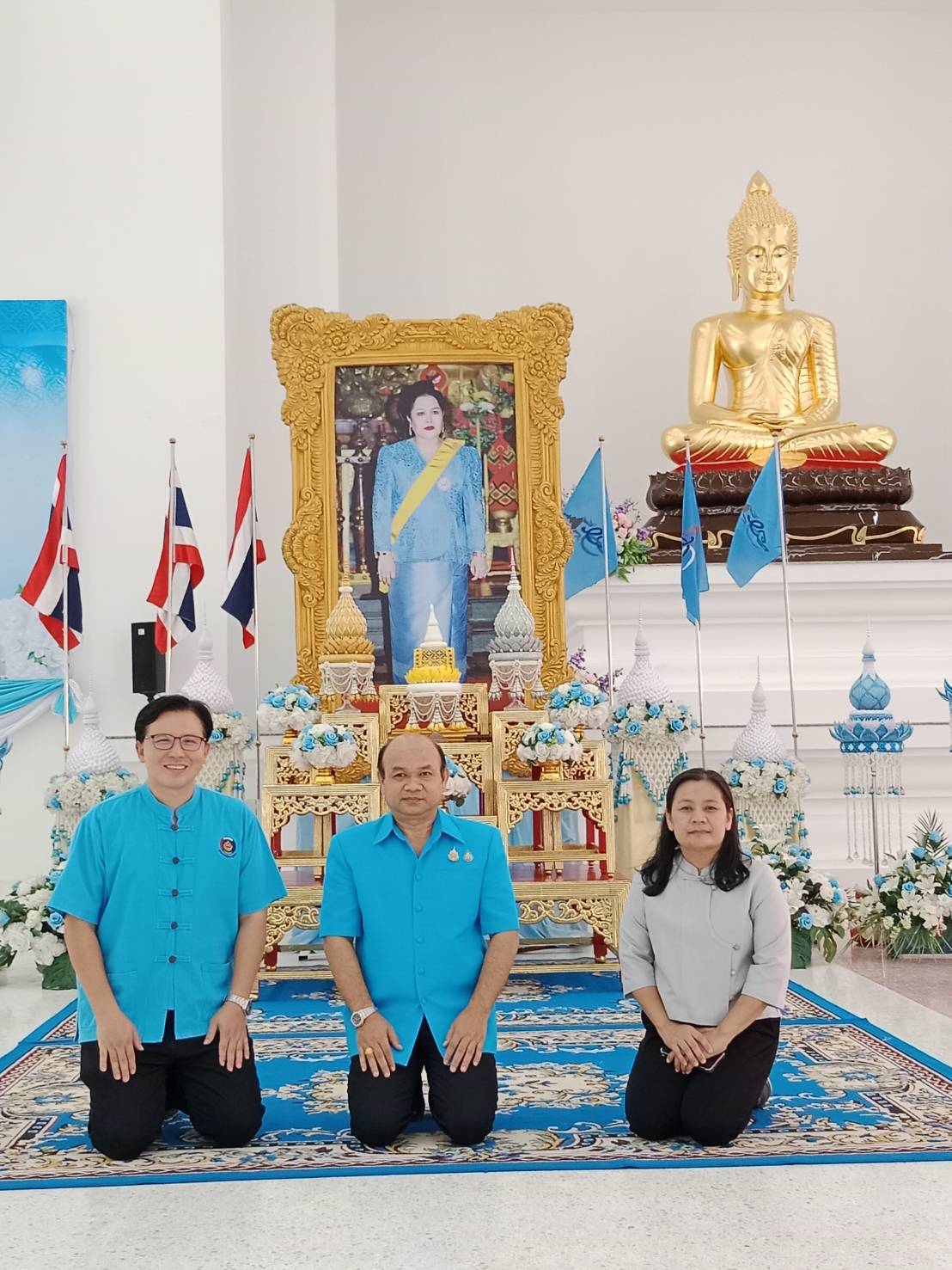 พช. ร่วมพิธีเจริญพระพุทธมนต์ เจริญจิตตภาวนา ถวายเป็นพระราชกุศล แด่สมเด็จพระนางเจ้าสิริกิติ์ พระบรมราชินีนาถ พระบรมราชชนนีพันปีหลวง