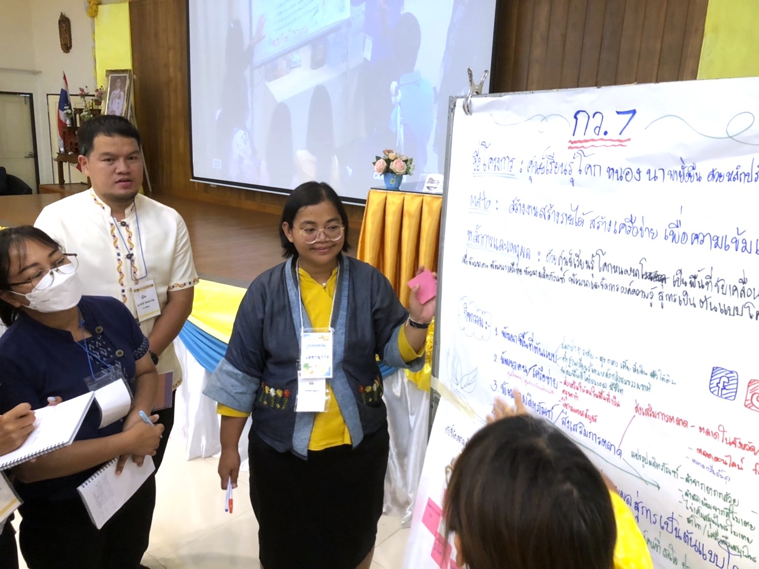 กิจกรรมการฝึกอบรมหลักสูตรก่อนปฏิบัติงานอาสาพัฒนา (อสพ.) รุ่นที่ 76