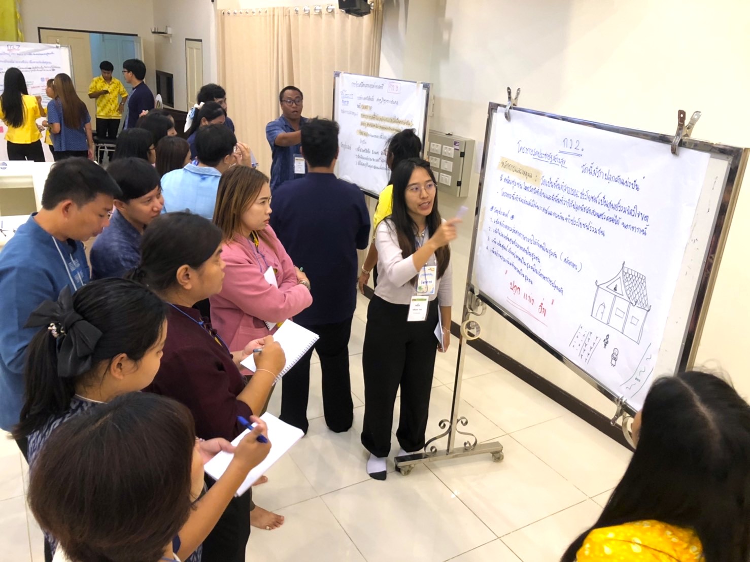 กิจกรรมการฝึกอบรมหลักสูตรก่อนปฏิบัติงานอาสาพัฒนา (อสพ.) รุ่นที่ 76