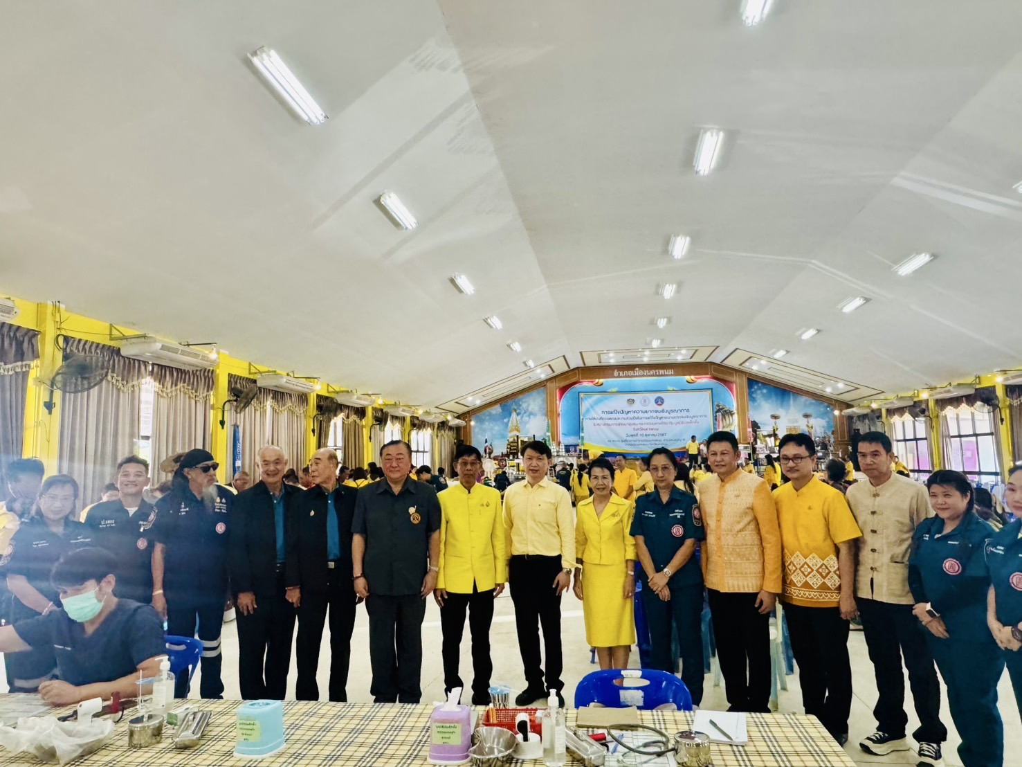 กรมการพัฒนาชุมชน ร่วมกับ มูลนิธิป่อเต็กตึ๊ง สร้างความมั่นคงด้านอาชีพเพื่อแก้ปัญหาความยากจน ระยะที่ 3 ภาคตะวันออกเฉียงเหนือ พื้นที่จังหวัดนครพนม