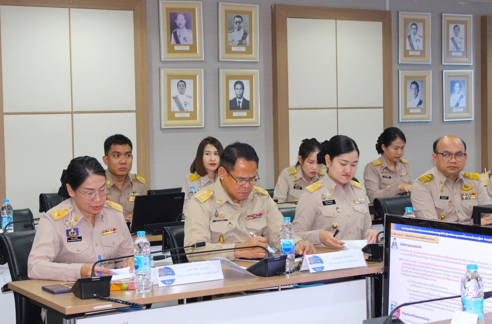 พช. จัดประชุมเตรียมความพร้อมการตรวจประเมินศักยภาพศูนย์เรียนรู้การพัฒนาคุณภาพชีวิตตามหลักทฤษฎีใหม่ ประยุกต์สู่ “โคก หนอง นา” สู่ความยั่งยืน