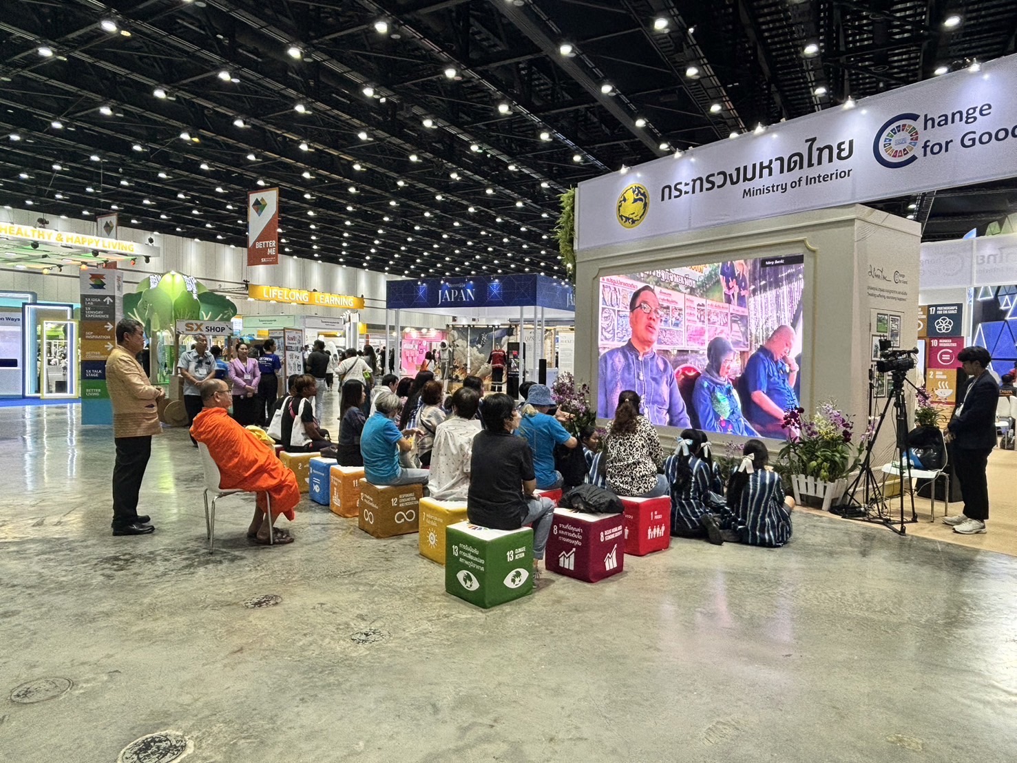 การจัดนิทรรศการ SX Sustainability Expo 2024 🌸