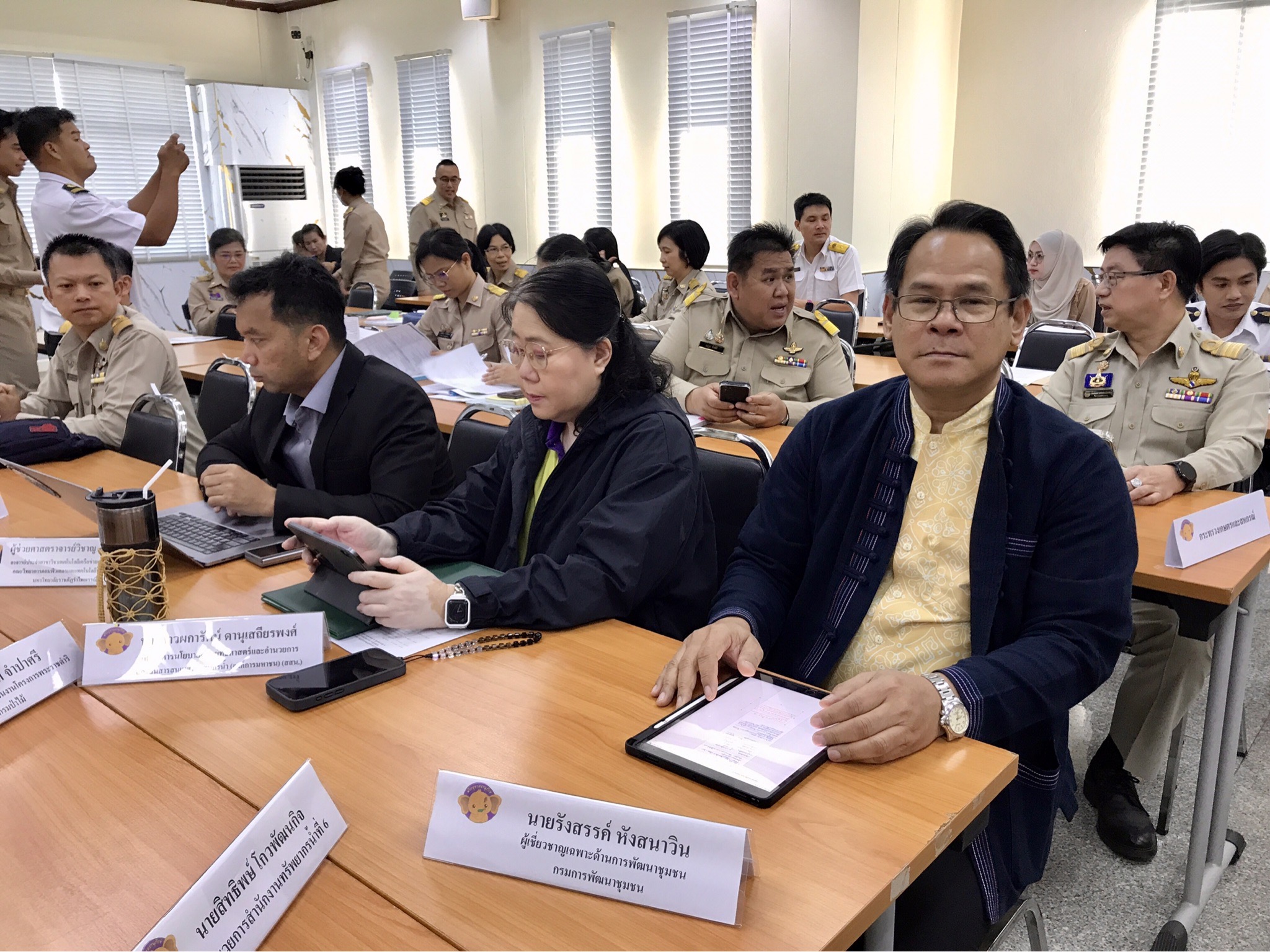 “พช. เข้าร่วมขับเคลื่อนงานมูลนิธิพัชรสุธาคชานุรักษ์ ในพระบรมราชูปถัมภ์”