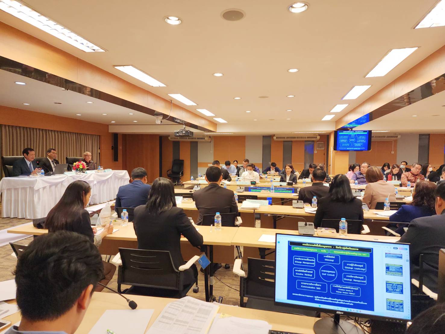ประชุมสรุปผลการขับเคลื่อนการบริหารงานเชิงพื้นที่แบบบูรณาการ ประจำปีงบประมาณ พ.ศ. 2567