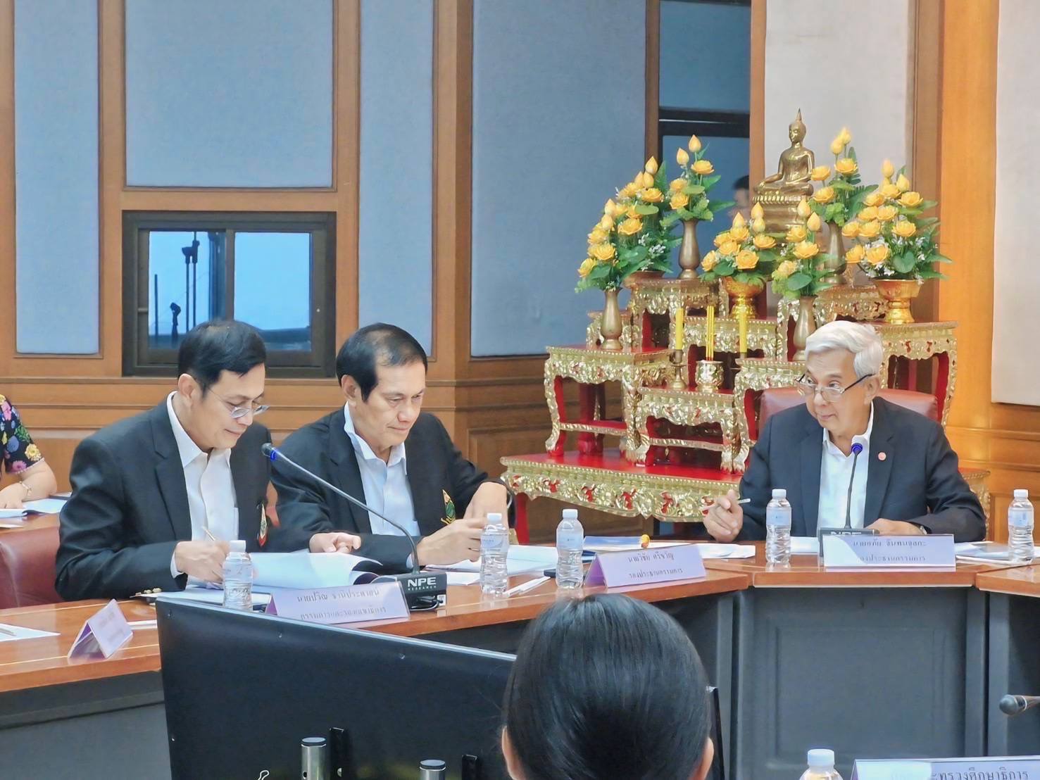 กรมการพัฒนาชุมชน ร่วมการประชุมวิสามัญคณะกรรมการบริหารมูลนิธิสวนสมเด็จพระศรีนครินทร์ฯ ครั้งที่ 1/2568