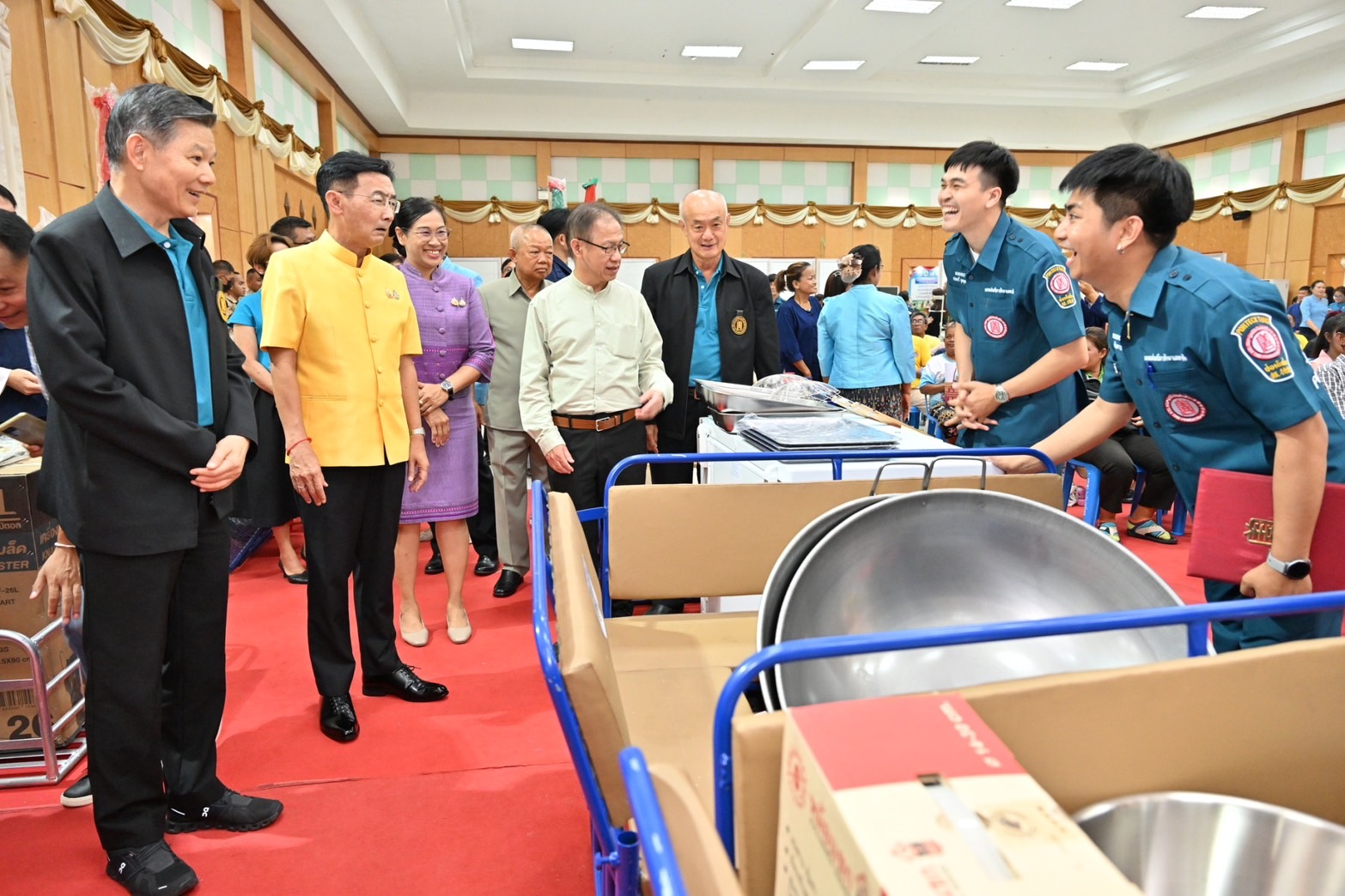กรมการพัฒนาชุมชน ร่วมกับ มูลนิธิป่อเต็กตึ๊ง สร้างความมั่นคงด้านอาชีพเพื่อแก้ปัญหาความยากจน ระยะที่ 3 ภาคตะวันออกเฉียงเหนือ พื้นที่จังหวัดยโสธร
