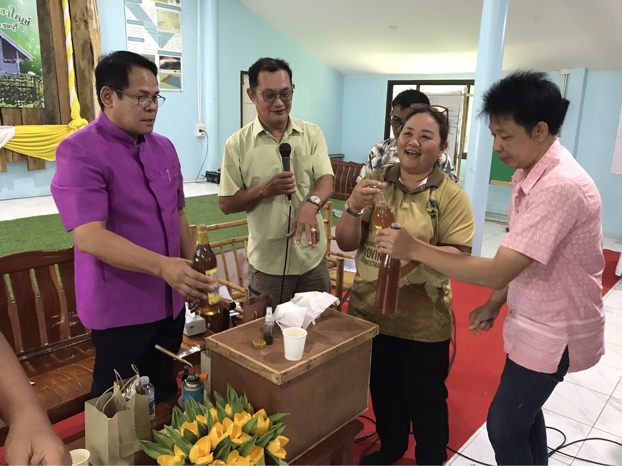 🐘งานหมู่บ้านคนรักษ์ช้างฯ สนับสนุนโครงการพัชรสุธาคชานุรักษ์ ในการพัฒนาหมู่บ้านคนรักษ์ช้าง ปี 2568
