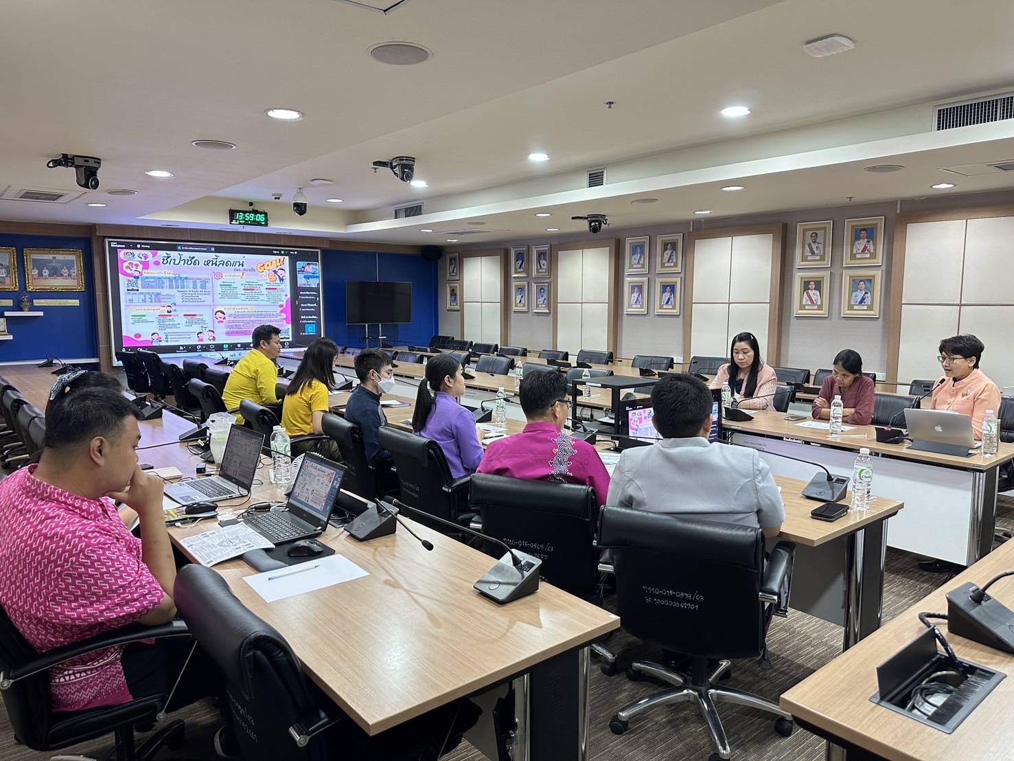 สสช.ร่วมประชุมตรวจสอบและรับรองการถอดองค์ความรู้งานพัฒนาชุมชนตามประเด็นเน้นย้ำ 5+1