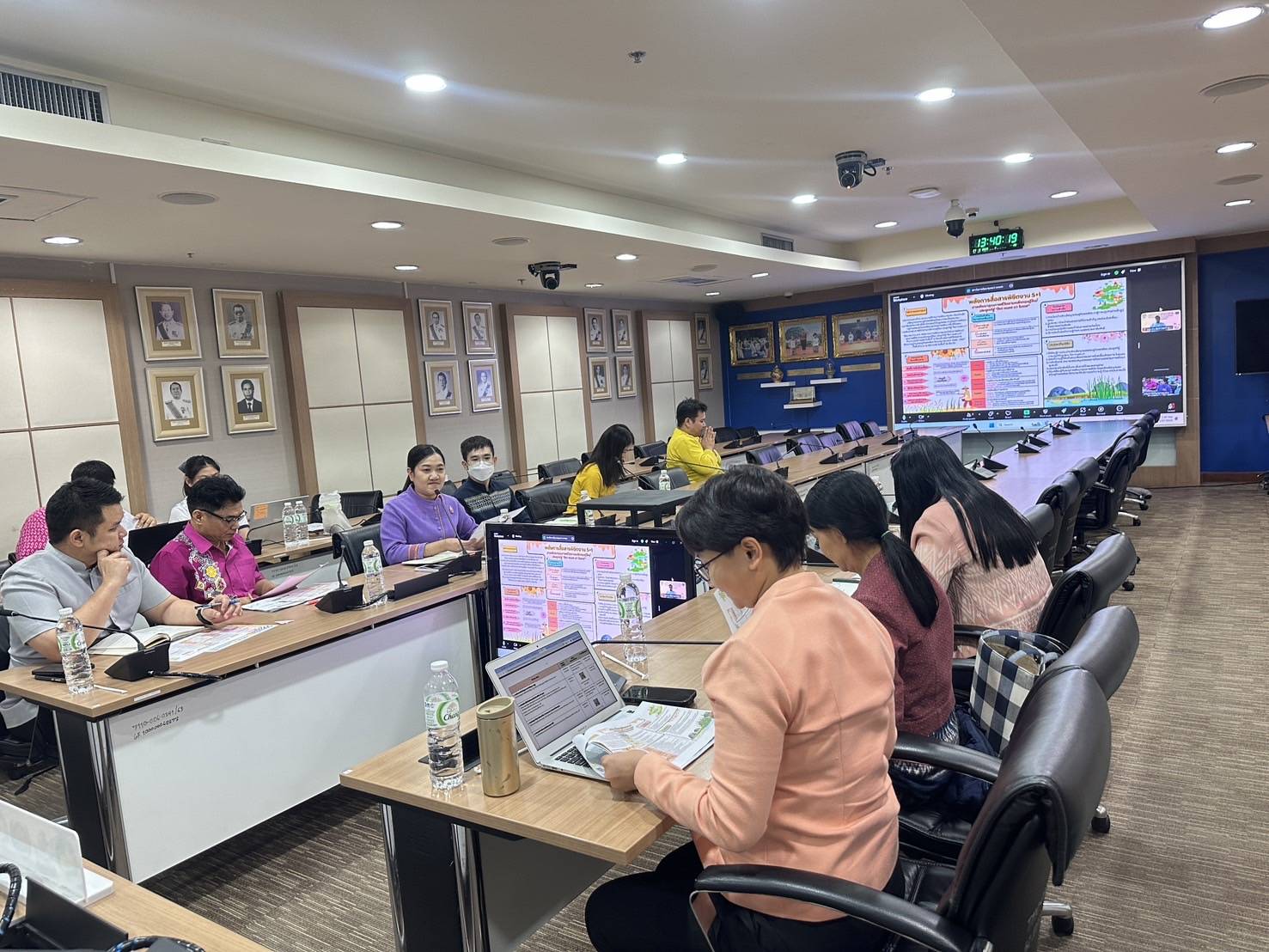 สสช.ร่วมประชุมตรวจสอบและรับรองการถอดองค์ความรู้งานพัฒนาชุมชนตามประเด็นเน้นย้ำ 5+1