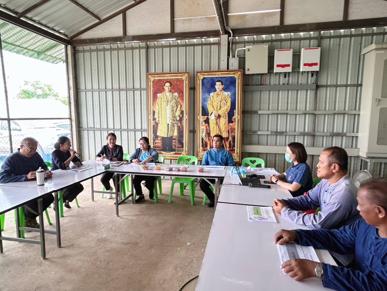 📢⭐ สำนักเสริมสร้างความเข้มแข็งชุมชน ลงพื้นที่สนับสนุนการพัฒนาศูนย์เรียนรู้การพัฒนาคุณภาพชีวิตตามหลักทฤษฎีใหม่ ประยุกต์สู่ “โคก หนอง นา”
