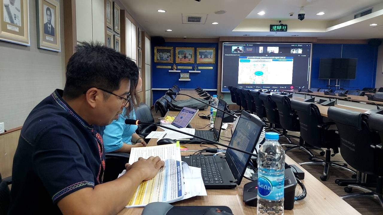 สสช. ประชุมผู้นำชุมชนและเครือข่ายองค์กรชุมชน(ชมรมผู้นำอาสาพัฒนาชุมชนแห่งประเทศไทย/สมาคมผู้นำสตรีพัฒนาชุมชนไทย/สำนักงานกลางศูนย์ประสานงานองค์การชุมชน (ศอช.)