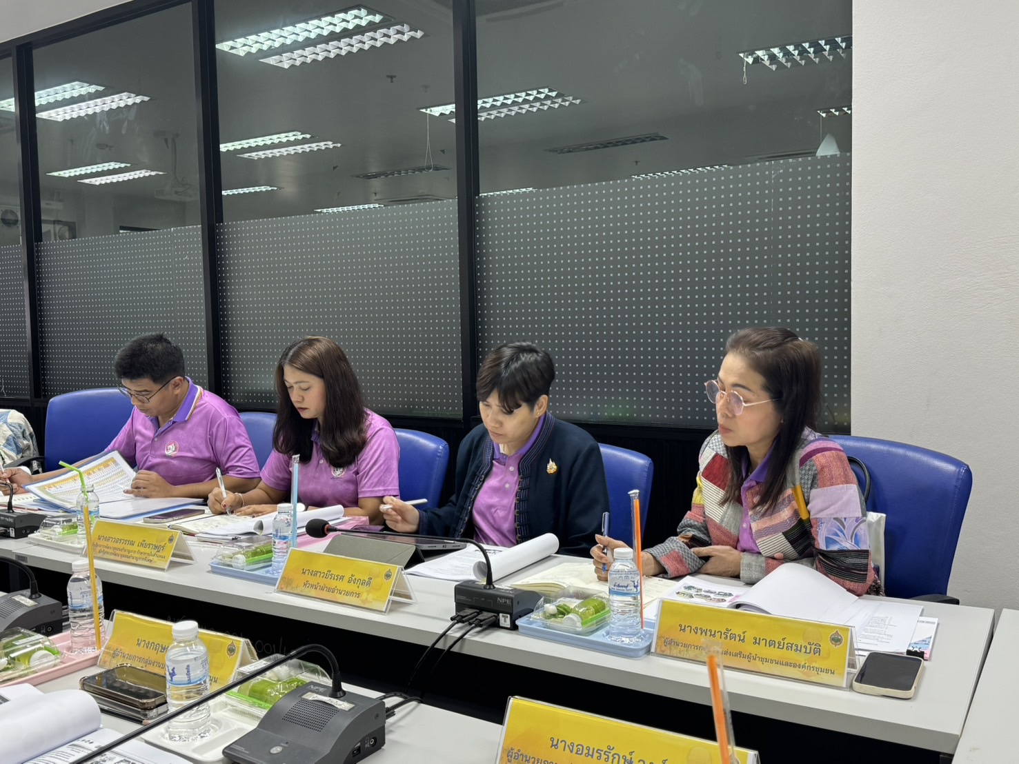 สำนักเสริมสร้าวงความเข้มแข็งชุมชน ลงพื้นที่สนับสนุนและติดตามการขับเคลื่อนการดำเนินงานผู้นำชุมชนและองค์กรชุมชน ในพื้นที่จังหวัดเพชรบูรณ์