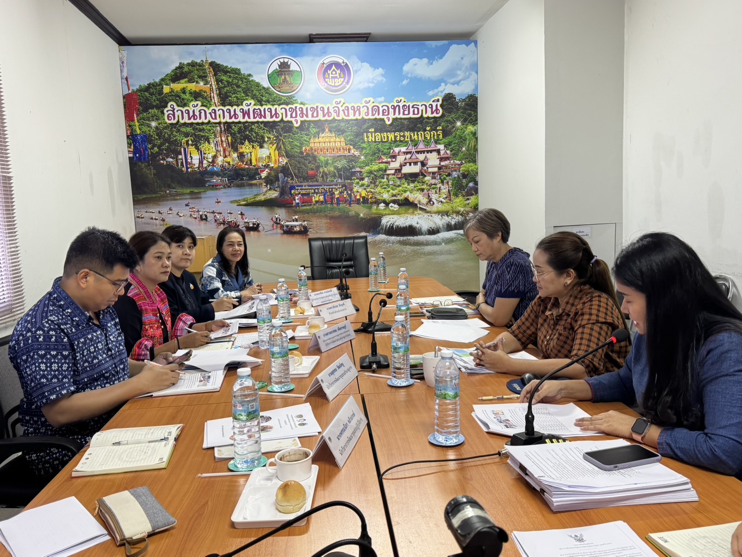 สำนักเสริมสร้าวงความเข้มแข็งชุมชน ลงพื้นที่สนับสนุนและติดตามการขับเคลื่อนการดำเนินงานผู้นำชุมชนและองค์กรชุมชน