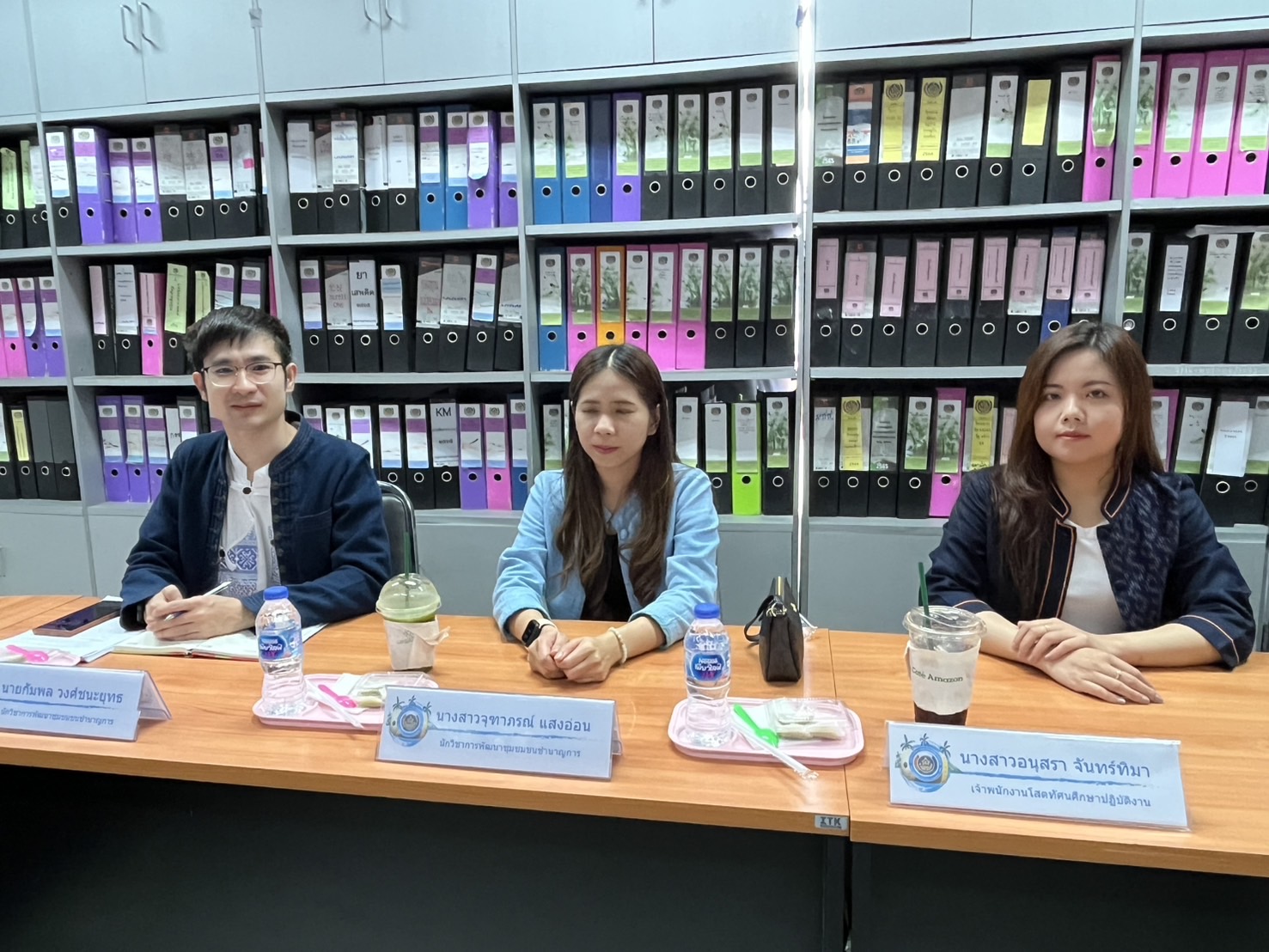 สำนักเสริมสร้างความเข้มแข็งชุมชน ลงพื้นที่ติดตามการพัฒนาศักยภาพกลุ่ม องค์กร และเครือข่ายการขับเคลื่อนตำบลเข้มแข็ง จังหวัดสมุทรสงคราม