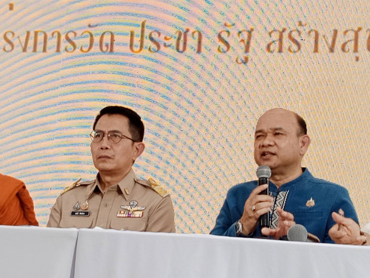 “บทบาทและการมีส่วนร่วมในการขับเคลื่อนโครงการวัด ประชา รัฐ สร้างสุข โดยวัดต้นแบบ และภาคีเครือข่าย”