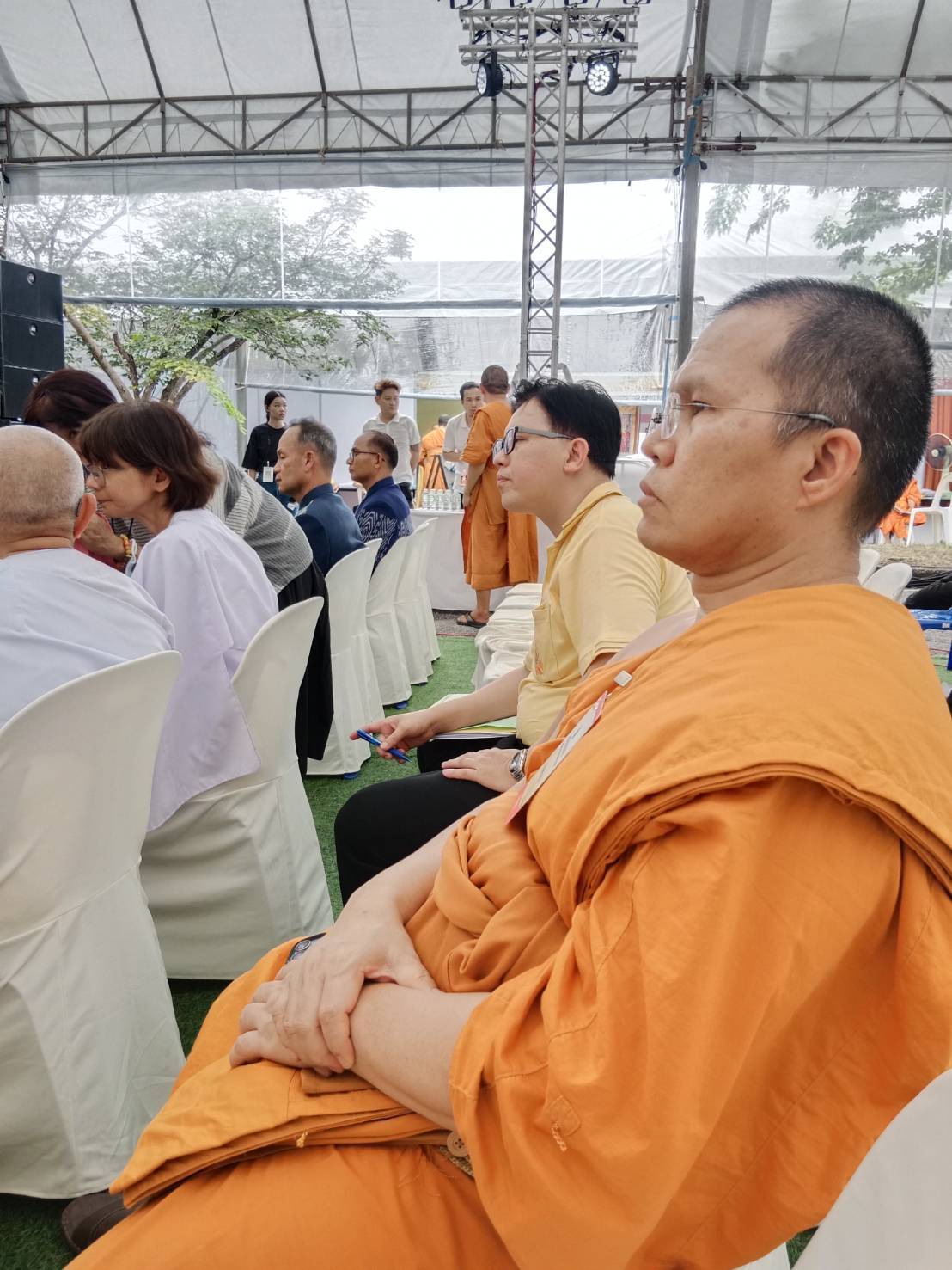 “บทบาทและการมีส่วนร่วมในการขับเคลื่อนโครงการวัด ประชา รัฐ สร้างสุข โดยวัดต้นแบบ และภาคีเครือข่าย”
