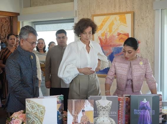 ยูเนสโกถวายเหรียญสดุดี เชิดชูพระเกียรติสมเด็จพระเจ้าลูกเธอ เจ้าฟ้าสิริวัณณวรี นารีรัตนราชกัญญา