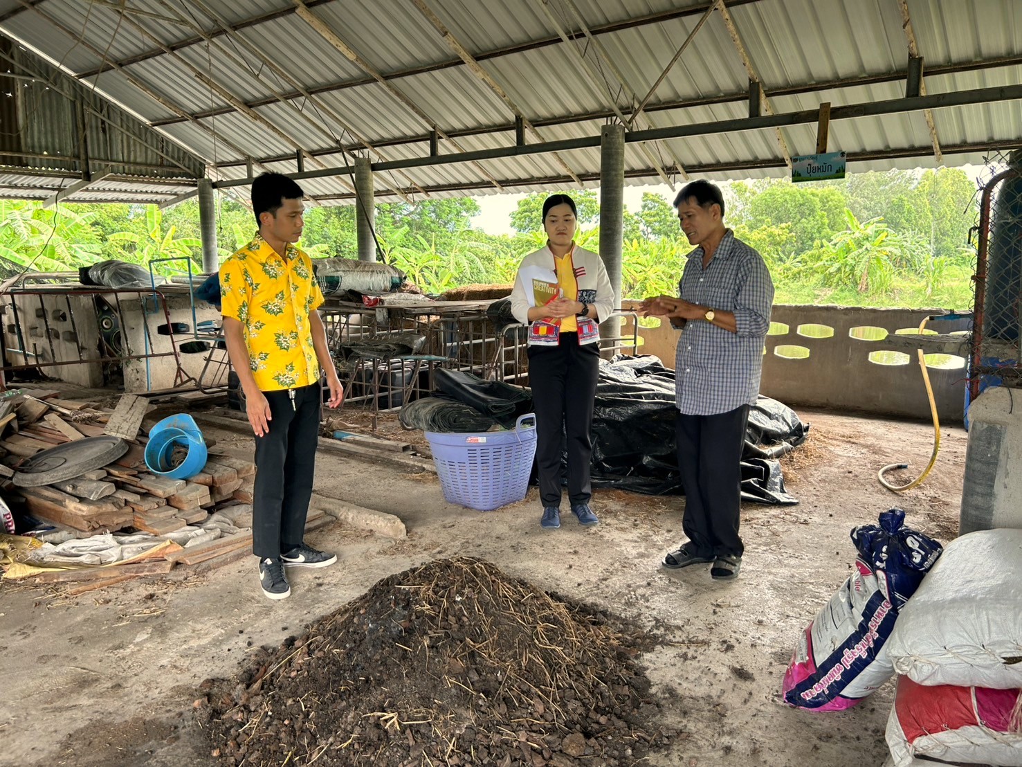 สสช. ลงพื้นที่ติดตามการดำเนินงานศูนย์เรียนรู้การพัฒนาคุณภาพชีวิตตามหลักทฤษฎีใหม่ ประยุกต์สู่ “โคก หนอง นา”